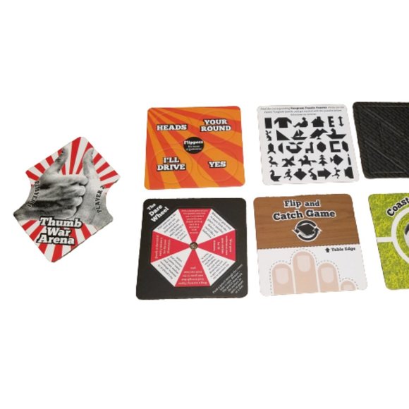 Hacche Coaster Games Drinking Game 1+ Players Age 14+ Bar Game 30 Coasters - Picture 4 of 13